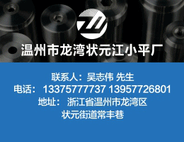 溫州市龍灣狀元江小平廠